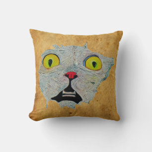 Cojín Decorativo ¡Almohada Ojos Espeluznantes Genial!