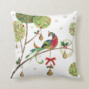 Cojín Decorativo Almohada-Perdiz del día de fiesta