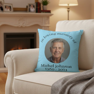 Cojín Decorativo “Almohada Personalizada en Memoria de Michel Johns