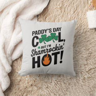 Cojín Decorativo "Almohada Shamrock del Día de San Patricio -