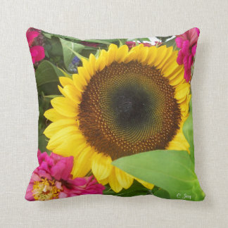 Cojín Decorativo Almohada: Sunflower_