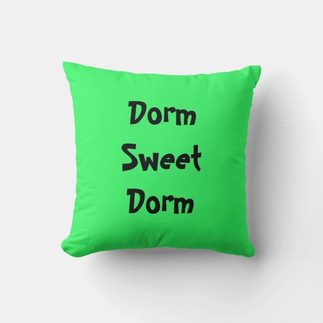 Cojín Decorativo "Almohadas de MoJo del americano del dormitorio (Anverso)