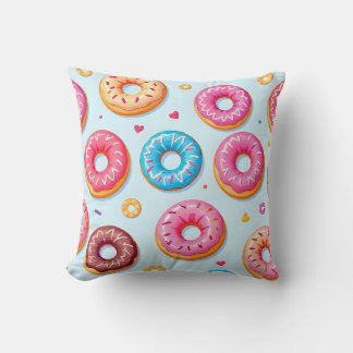 Cojín Decorativo Almohadilla de impresión de donut