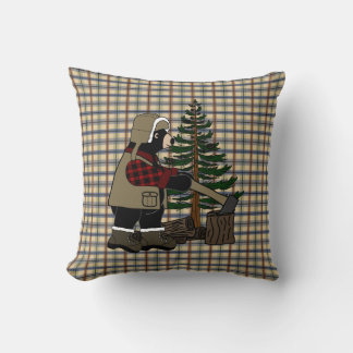 Cojín Decorativo Almohadilla de Lumberjack Cuta