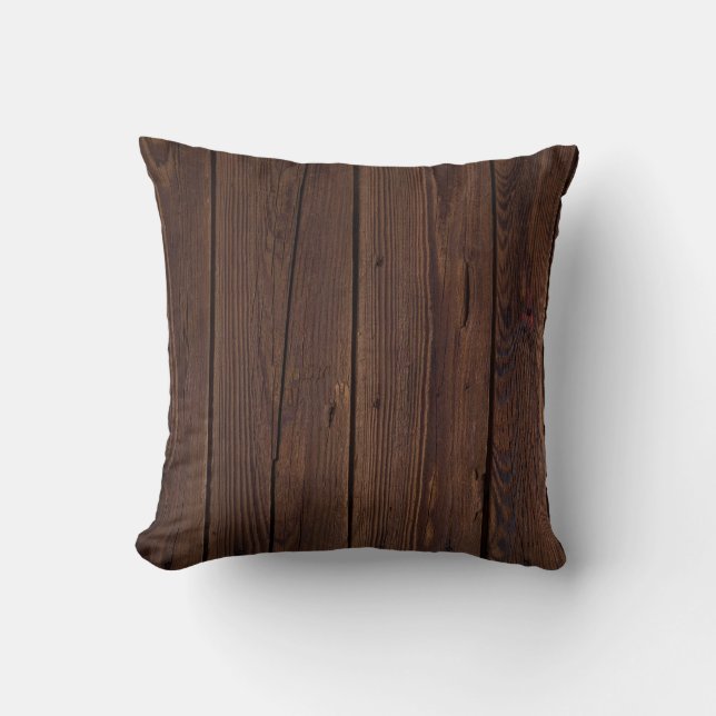 Cojín Decorativo Almohadilla de madera para suelos (Anverso)
