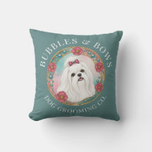 Almohadilla de Salón de Peluquería Canina Maltesa 