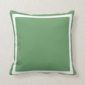 Cojín Decorativo almohadilla lisa verde verde azul sólido