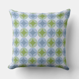Cojín Decorativo Almohadillas (Estrellas Azules y Verdes)