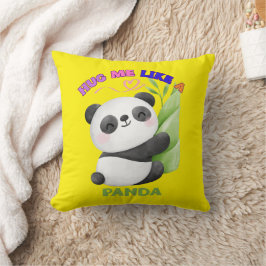 Cojín Decorativo Almohadón – Abrázame como un Panda