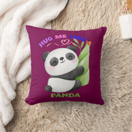 Cojín Decorativo Almohadón – Abrázame como un panda