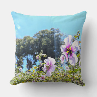Cojín Decorativo Almohadón — Almohadón Floral Serie Malva