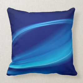 Cojín Decorativo Almohadón - Azul Claro Abstracto