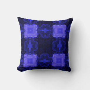 Cojín Decorativo Almohadón azul negro de la marina
