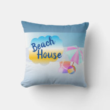 Almohadón Blue Horizon Beach House