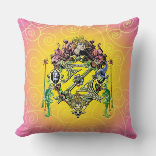 COJÍN DECORATIVO ALMOHADÓN CLÁSICO DE LA CRESTA REAL DEL MAGO DE OZ
