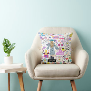 COJÍN DECORATIVO ALMOHADÓN CON AFIRMACIONES INSPIRADAS EN VAQUERAS