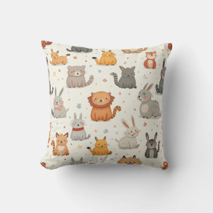 Cojín Decorativo almohadón con estampado animal