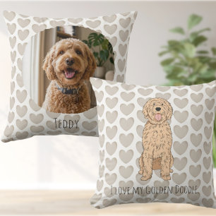 Cojín Decorativo Almohadón con foto e ilustración personalizada de 
