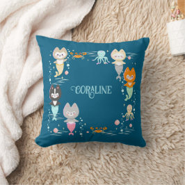 Cojín Decorativo Almohadón con tema náutico.