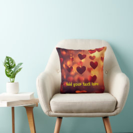 Cojín Decorativo Almohadón "Cozy Up with Love" – Personalizable