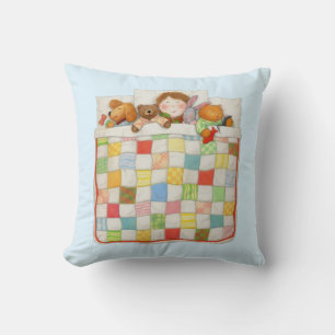 Cojín Decorativo ALMOHADÓN CUADRADO COZY QUILT - Azul