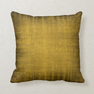 Cojín Decorativo Almohadón cuadrado vintage de terciopelo dorado