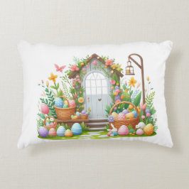 Cojín Decorativo Almohadón de acento de Pascua – Decoración de prim