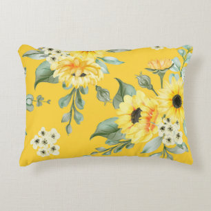 Cojín Decorativo Almohadón de belleza floral