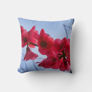 Cojín Decorativo Almohadón de Chaenomeles speciosa