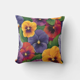 Cojín Decorativo Almohadón de diseño de amapola