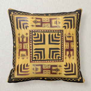 Cojín Decorativo Almohadón de Espíritus Tribales Africanos