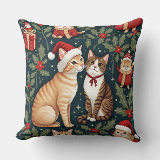 Cojín Decorativo almohadón de gato de los navidades