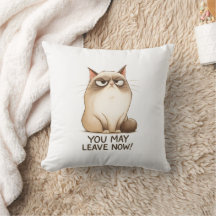 🙀 Almohadón de gato descarado 🚪🐾
