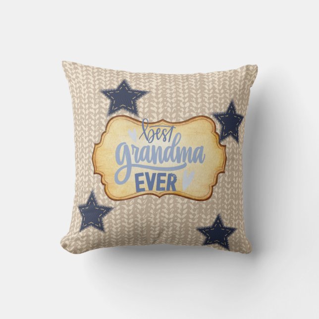 Cojín Decorativo Almohadón de la abuela (Anverso)