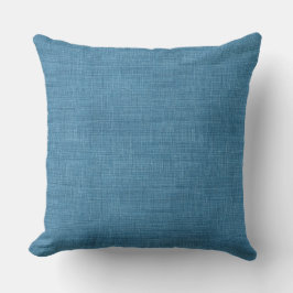 Cojín Decorativo Almohadón de lanzamiento azul medio