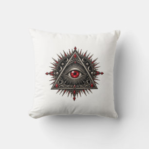 Cojín Decorativo Almohadón de lanzamiento de ojo de obsidiana carme