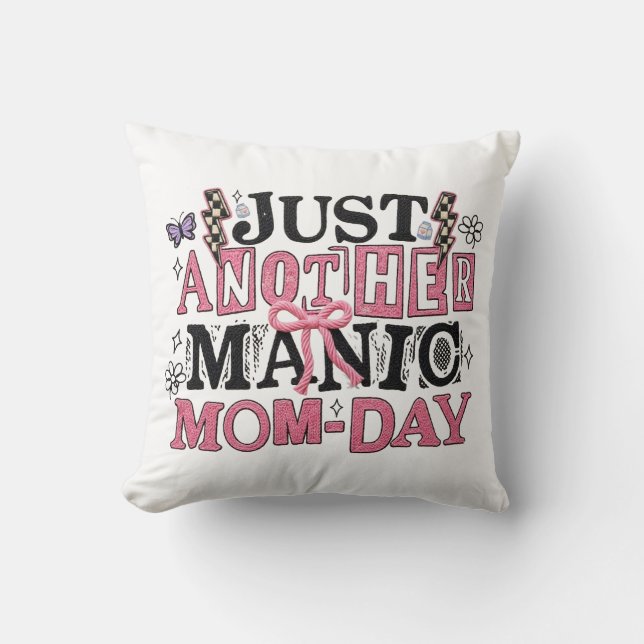 Cojín Decorativo Almohadón de Mamá (Anverso)
