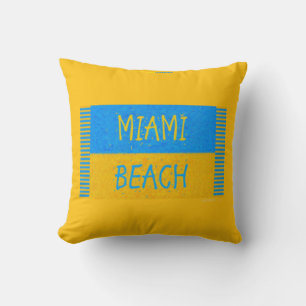 COJÍN DECORATIVO ALMOHADÓN DE MIAMI BEACH
