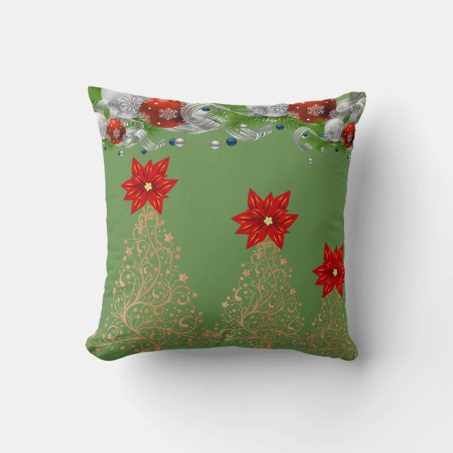 Cojín Decorativo Almohadón de Navidad (Anverso)