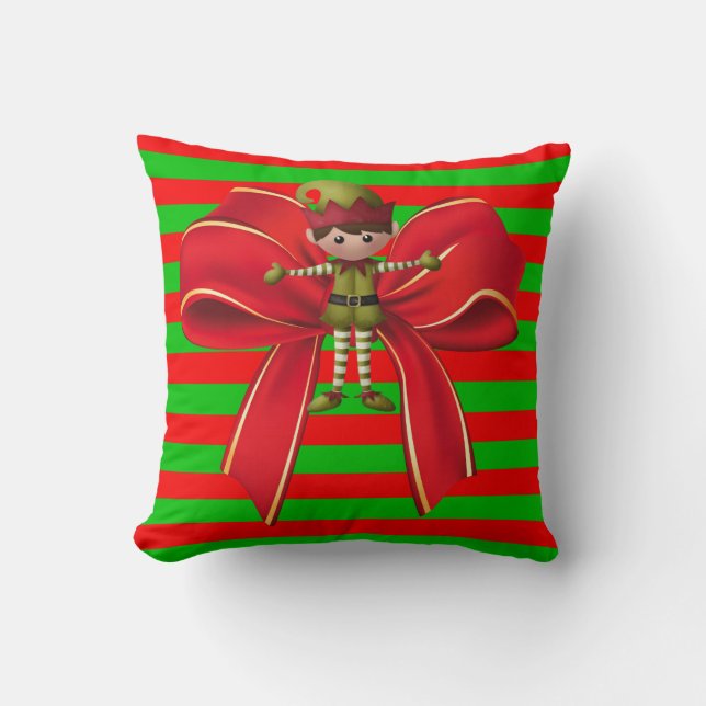 Cojín Decorativo Almohadón de Navidad (Anverso)