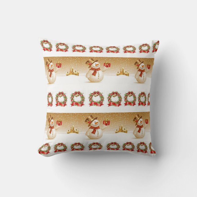 Cojín Decorativo Almohadón de Navidad (Anverso)