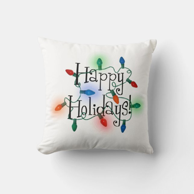 Cojín Decorativo Almohadón de Navidad (Anverso)