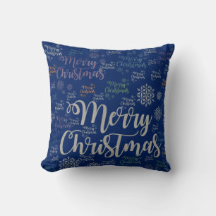Cojín Decorativo Almohadón de Navidad, Feliz Navidad