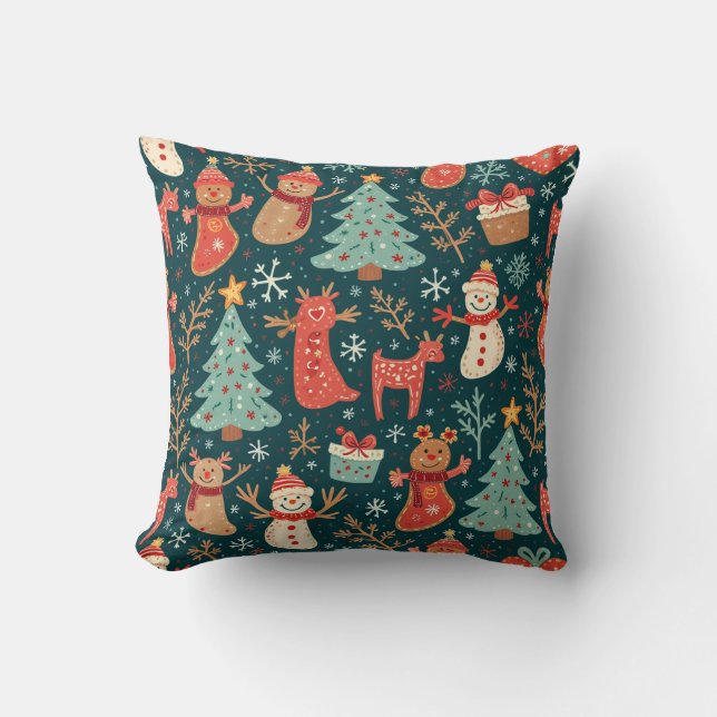 Cojín Decorativo almohadón de navidades (Anverso)