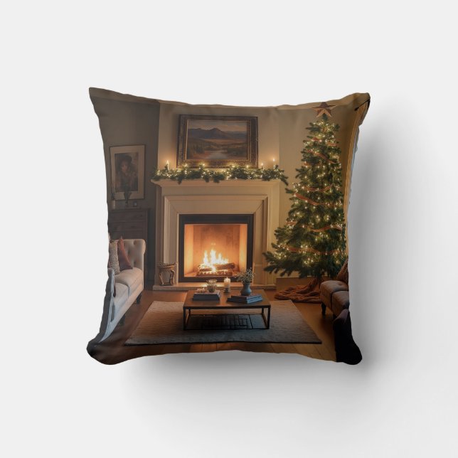 Cojín Decorativo almohadón de navidades (Anverso)