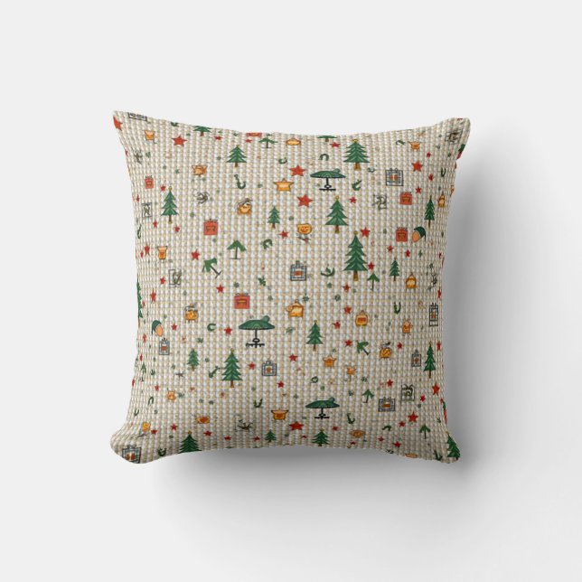 Cojín Decorativo almohadón de navidades (Anverso)