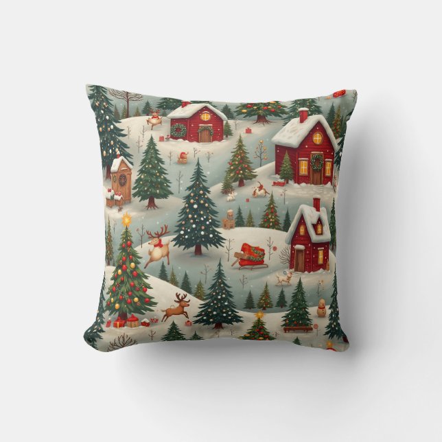 Cojín Decorativo almohadón de navidades (Anverso)