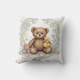 Cojín Decorativo Almohadón de Oso de Peluche