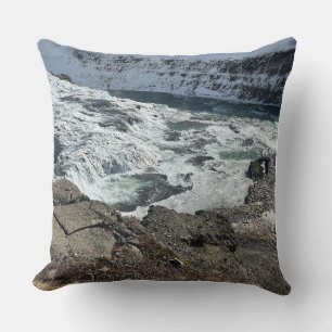 Cojín Decorativo Almohadón de paisaje natural islandés robusto