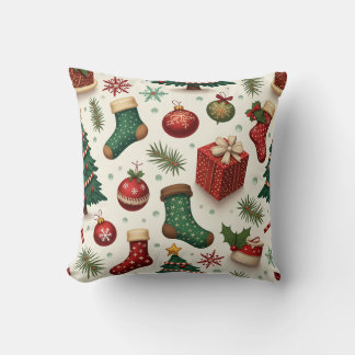 Cojín Decorativo almohadón de patrón de navidades